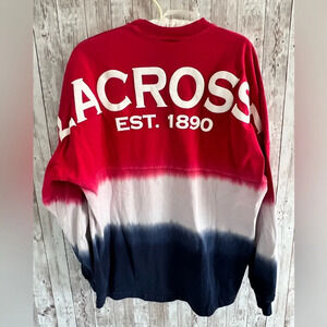 Spirit Jersey tie Dye Lacrosse Long Sleeve Tee